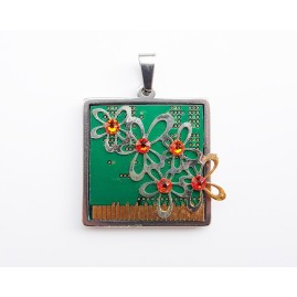 pendentif vert
