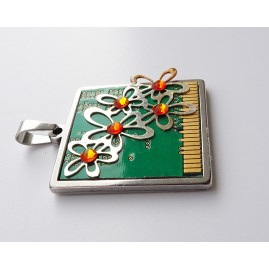 pendentif vert