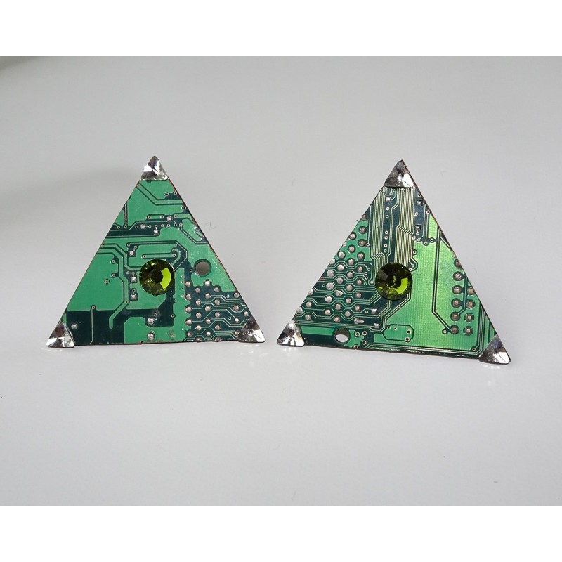 Boucles d'oreilles vertes Boucles d'oreilles vertes