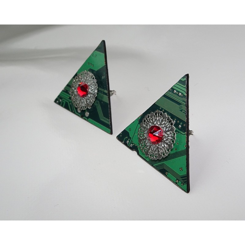Boucles d'oreilles vertes Boucles d'oreilles vertes