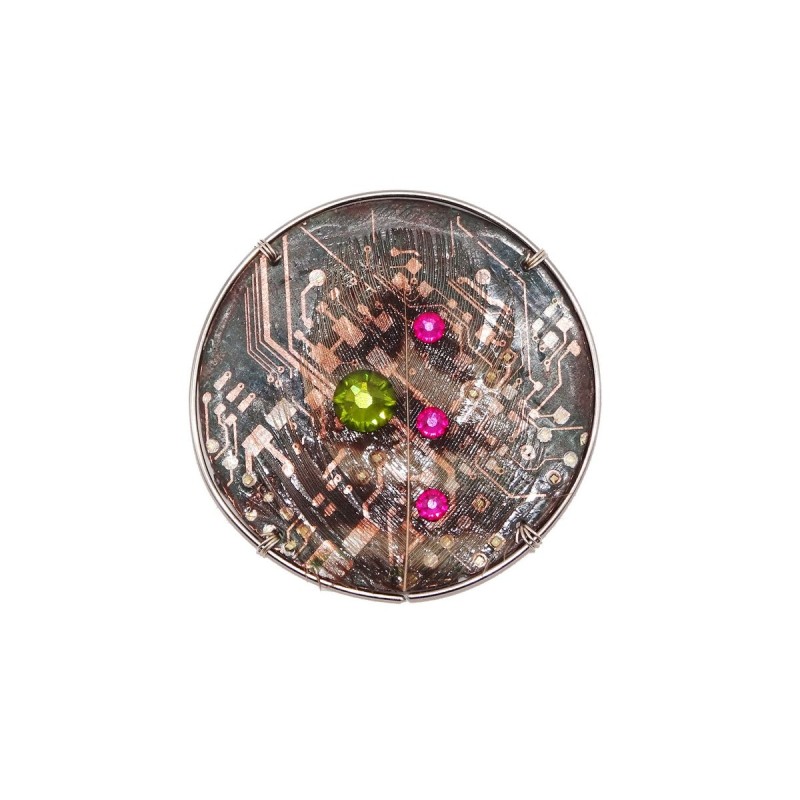broche aimantée cuivrée broche aimantée cuivrée